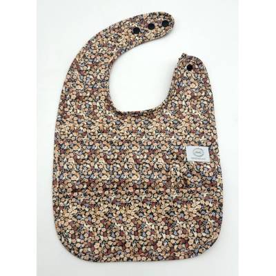 Babero Basic PU Flores