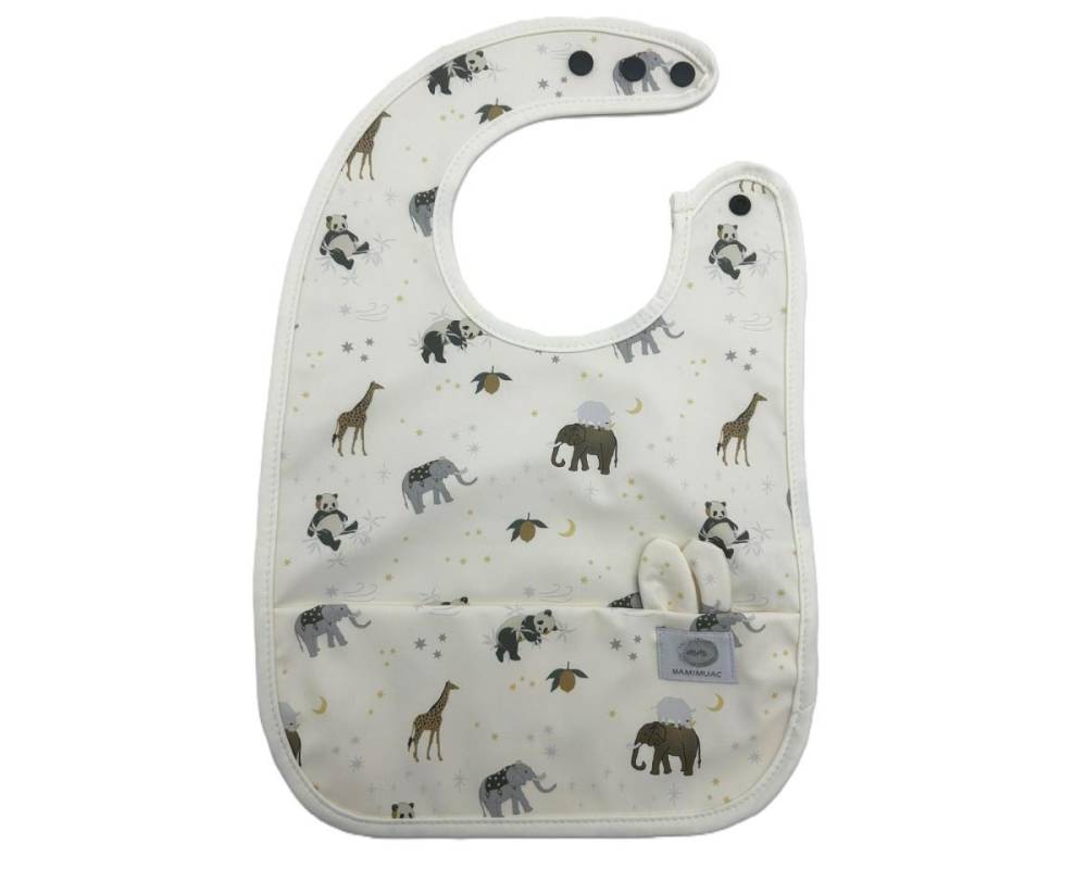 Babero Basic PU Elefante
