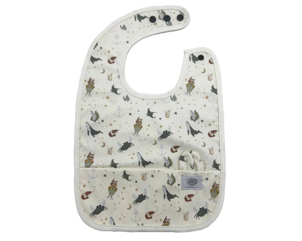 Babero Basic PU Oceano