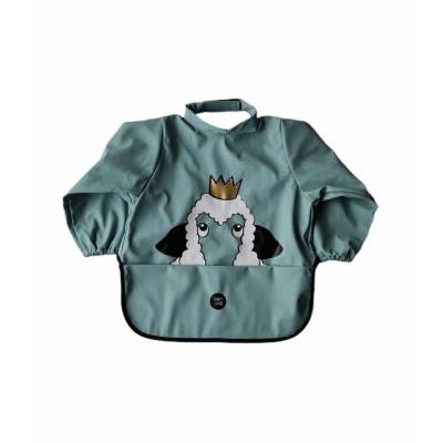 Babero Mangas oveja verde