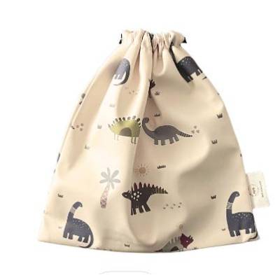 Bolsa Merienda Dino beig