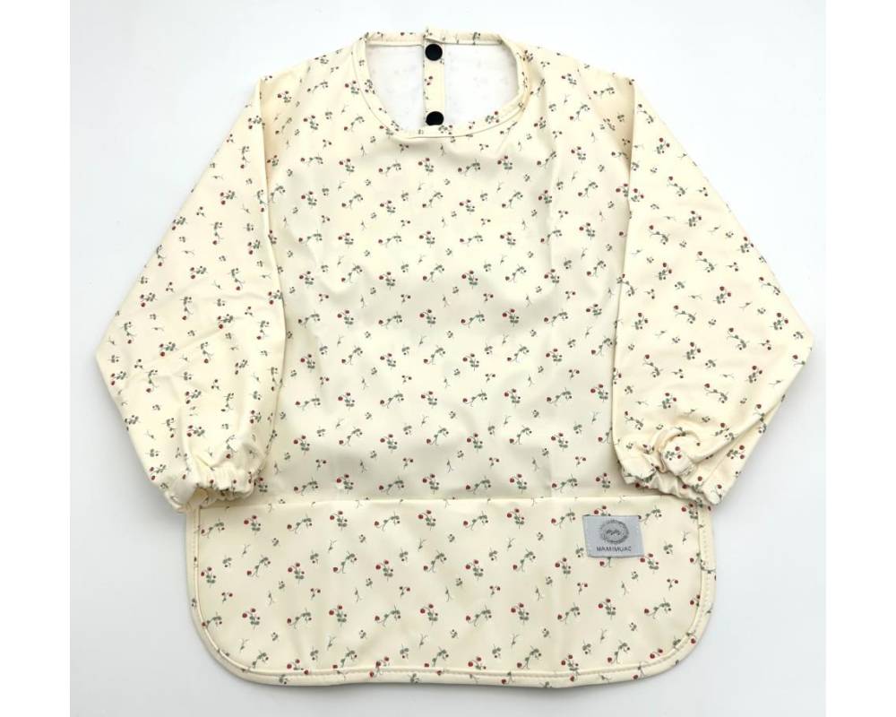 Babero Mangas PU Talla S Fruta