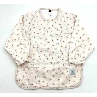 Babero Mangas PU Talla S Jardín