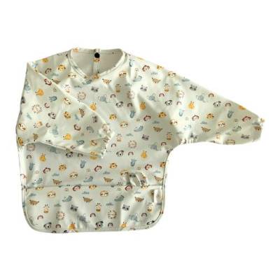 Babero Mangas PU Talla S Noe azul