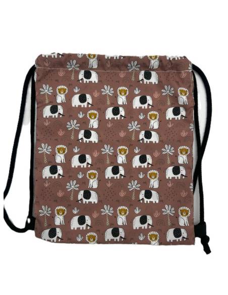 BOLSA MULTI PEQUE  LEON TEJA