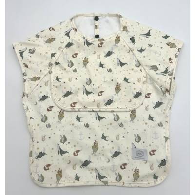 Babero Pocket Oceano