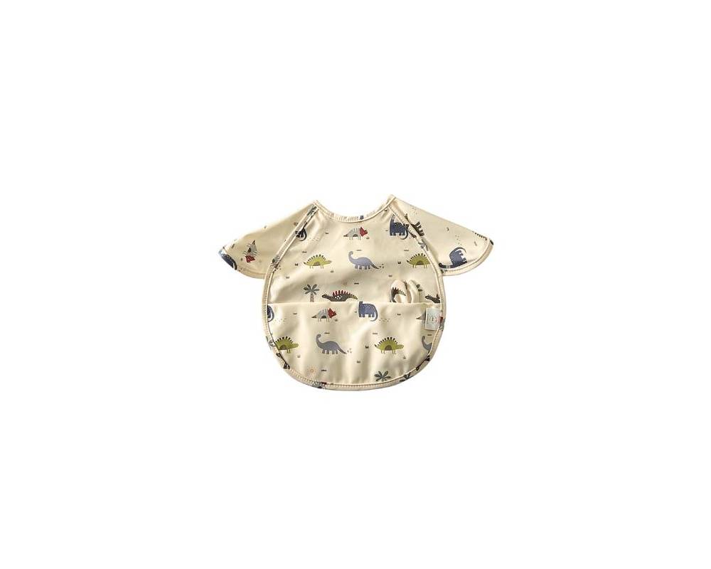 Babero Rabbit PU Dino beig