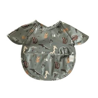 Babero Rabbit PU Jungla verde