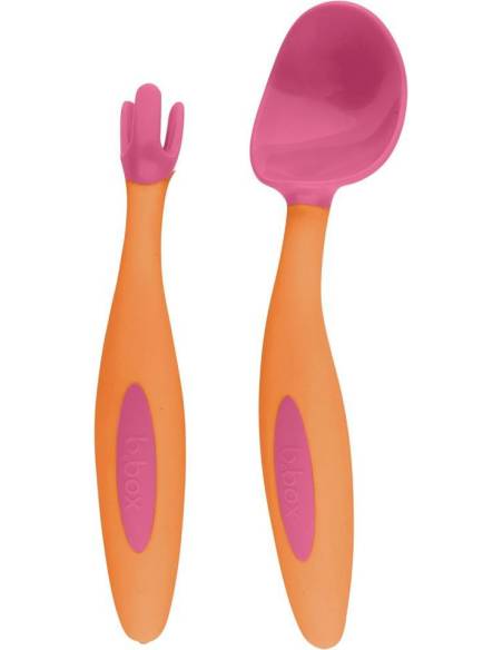 SET CUBIERTOS CON FUNDA STRAWBERRY SHAKE