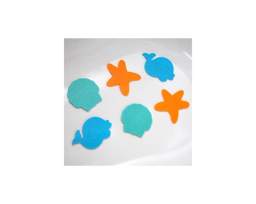 37 SET ANTIDESLIZANTE BAÑERA MINI  Pack 6u  