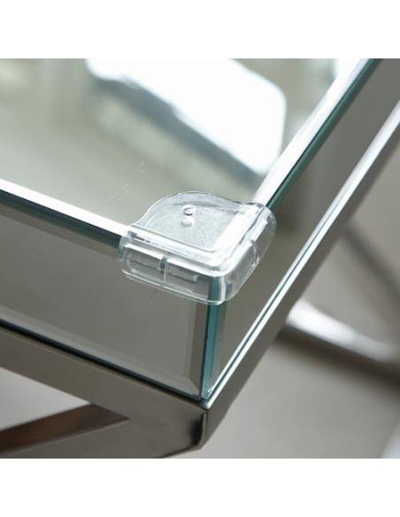 77/7 PROTEJE ESQUINAS PARA MESAS DE VIDRIO  4u  