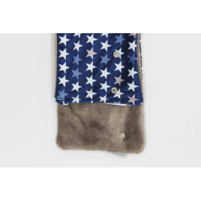 Cuello pelo estrella azul 2