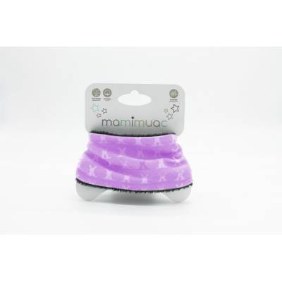 Cuello pelo conejo rosa