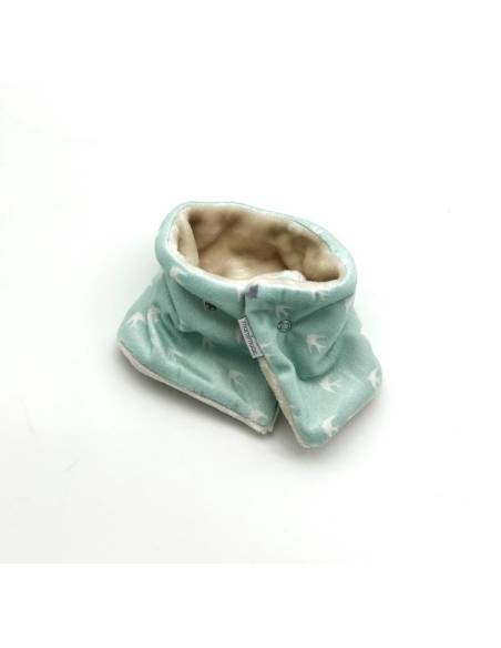 Cuello pelo golondrina verde