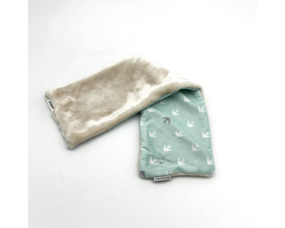 Cuello pelo golondrina verde