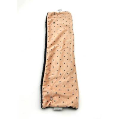 Cuello pelo corazón melocotón 2