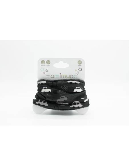 Cuello pelo coches gris