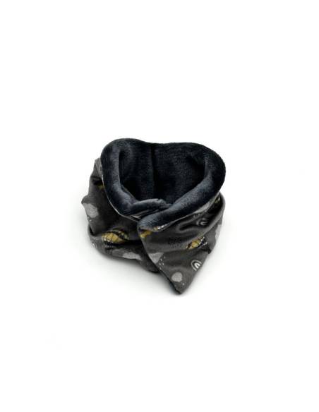 Cuello pelo Balloon gris