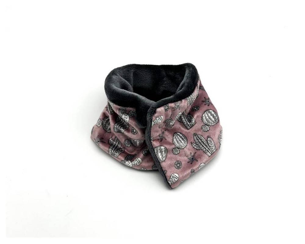 Cuello pelo Cactus rosa