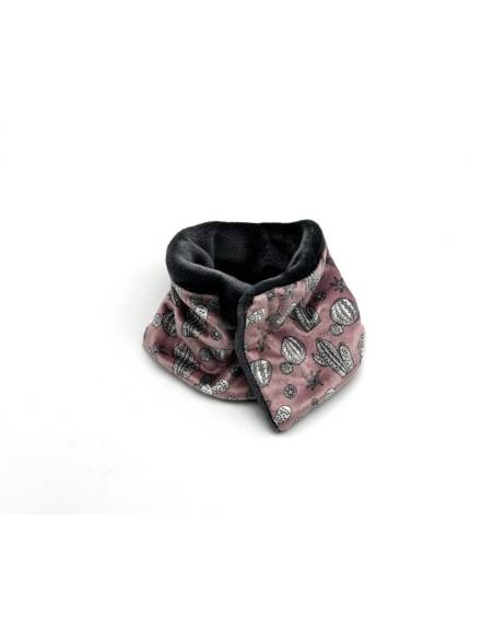 Cuello pelo Cactus rosa