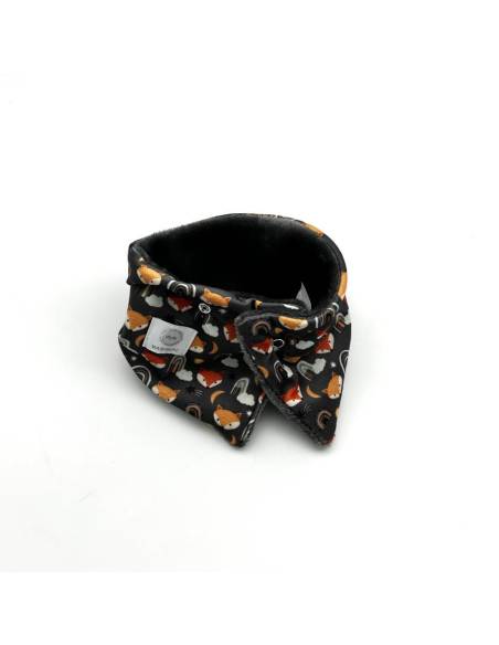 Cuello pelo Fox gris