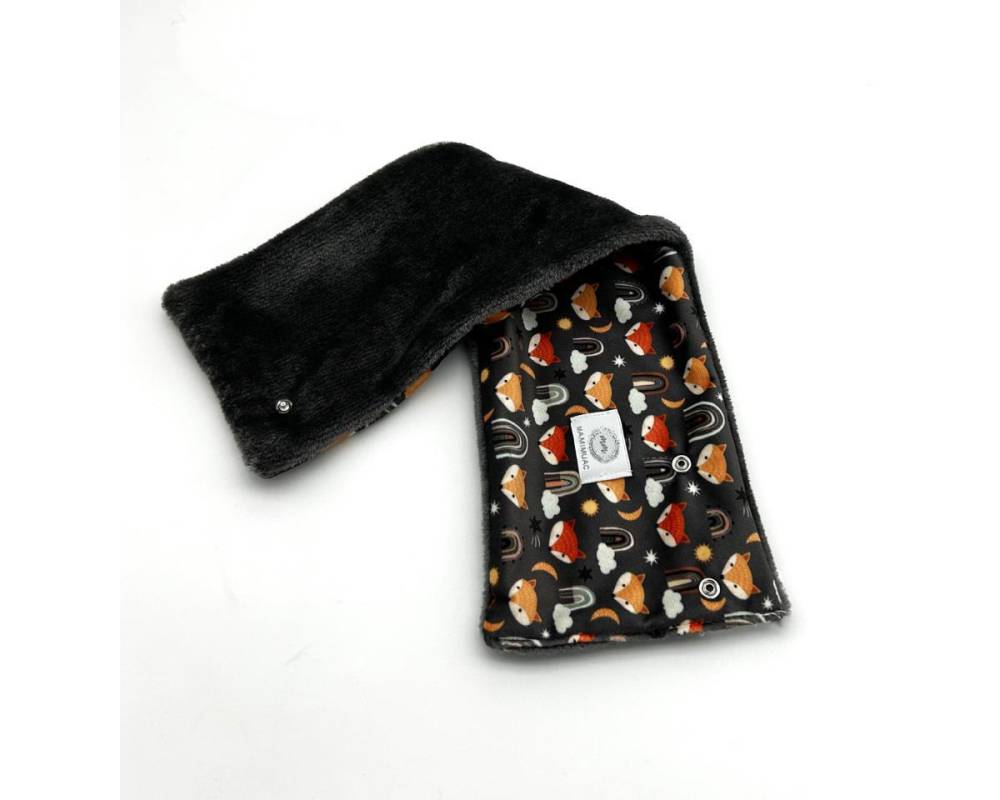 Cuello pelo Fox gris