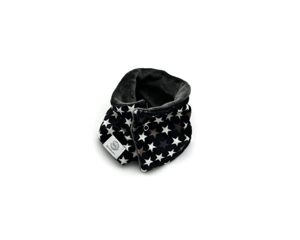 Cuello pelo Estrella negro visón