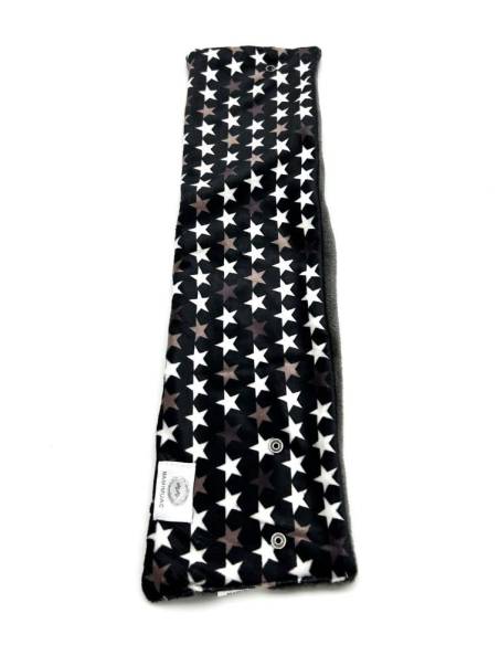 Cuello pelo Estrella negro visón