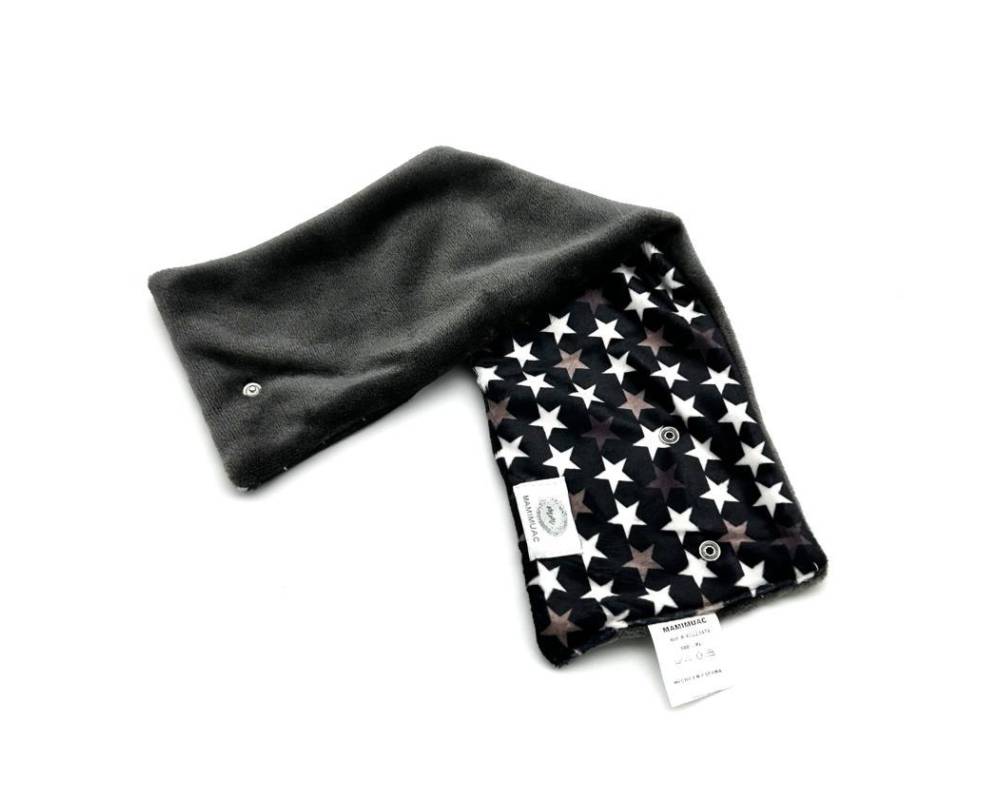 Cuello pelo Estrella negro visón