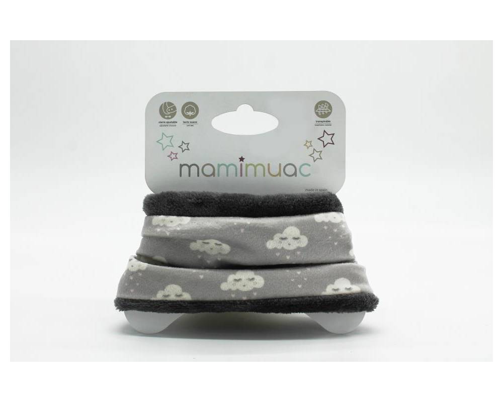 Cuello pelo nube gris