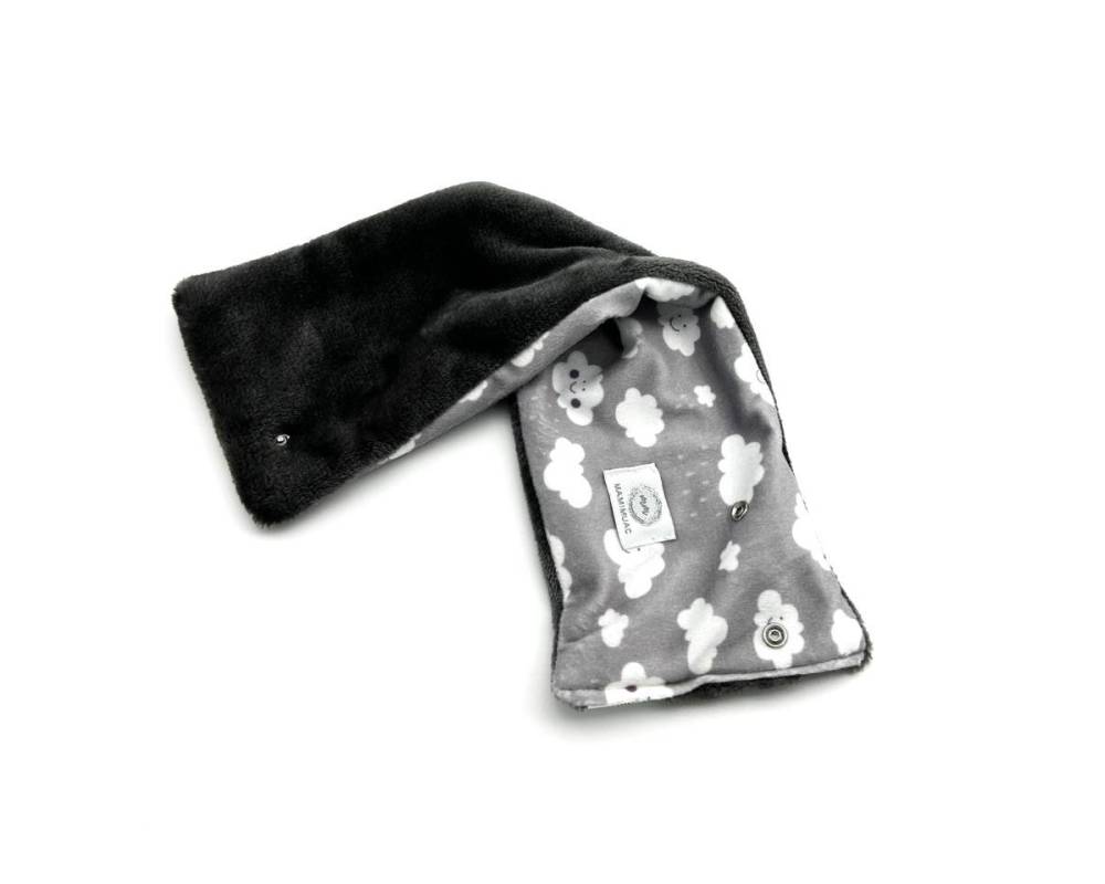 Cuello pelo nube gris