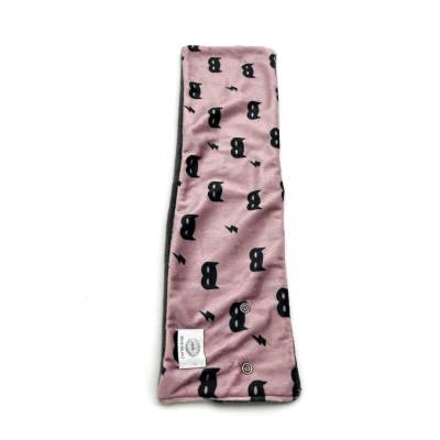 Cuello pelo mascara rosa 2