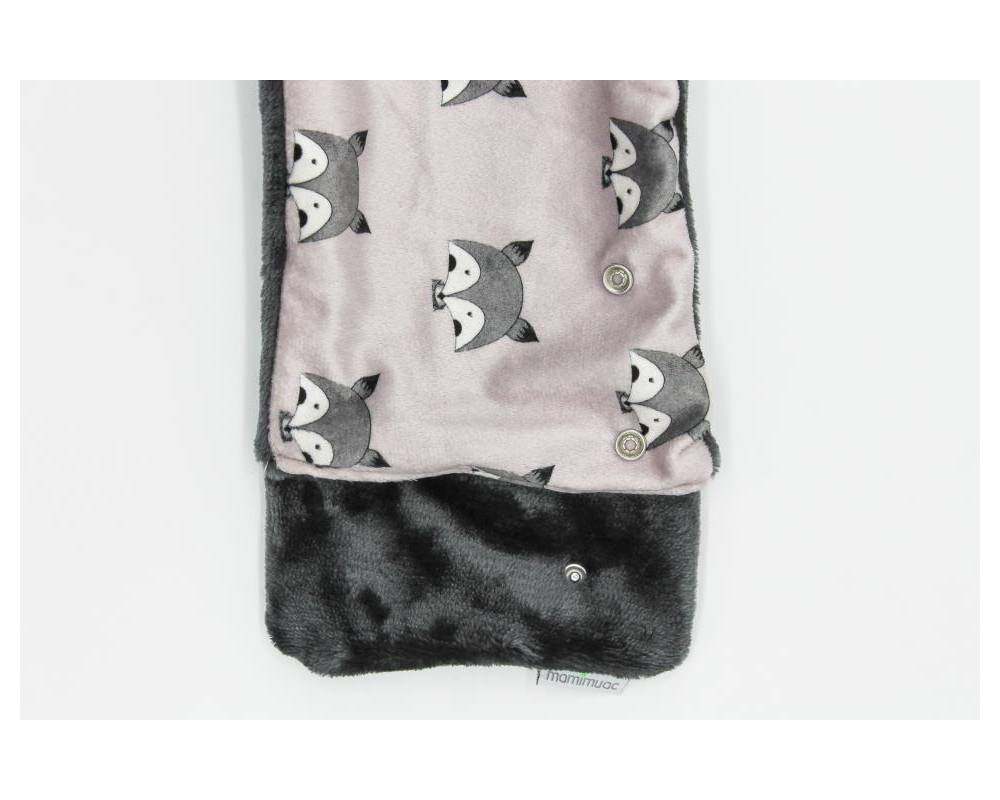 Cuello pelo zorro rosa