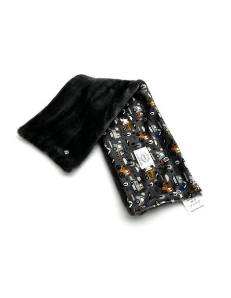 Cuello Pelo Tractor gris