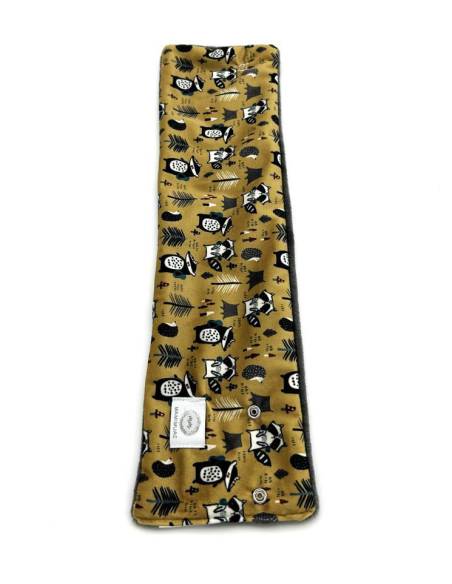 Cuello pelo Tejón mostaza