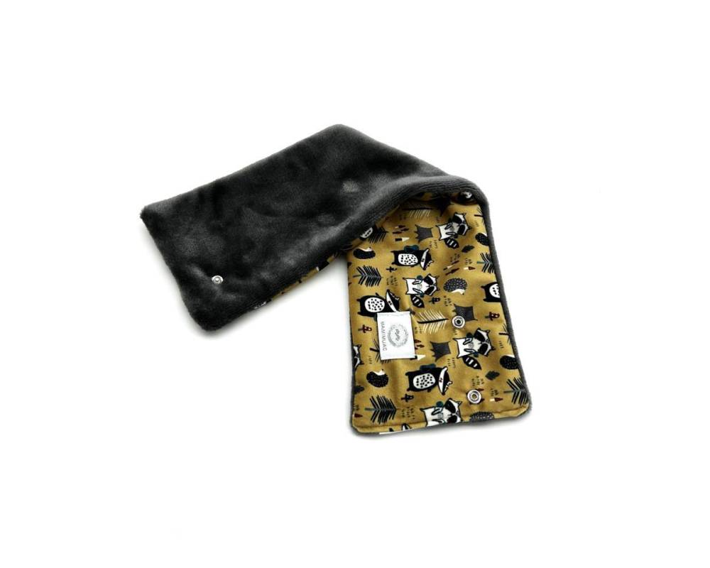 Cuello pelo Tejón mostaza