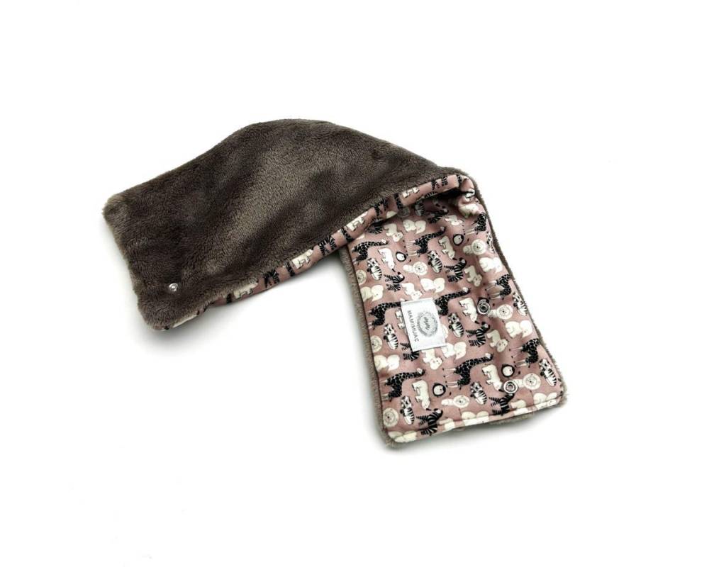 Cuello Pelo Jirafa rosa