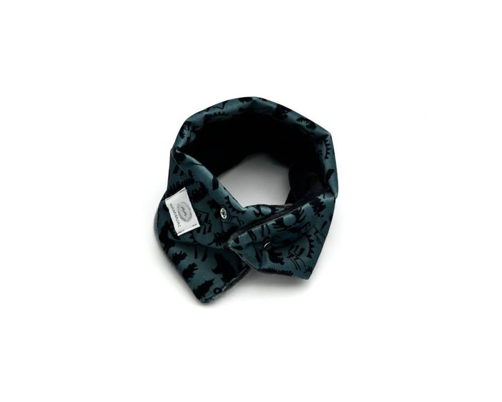 Cuello pelo Alce azul