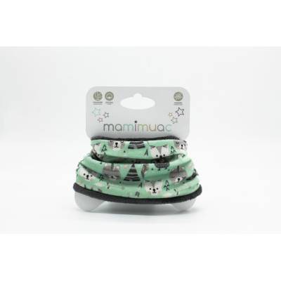 Cuello pelo mapache agua