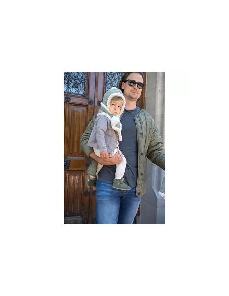 HATTER Gorro Folklore con forro polar Sherpa