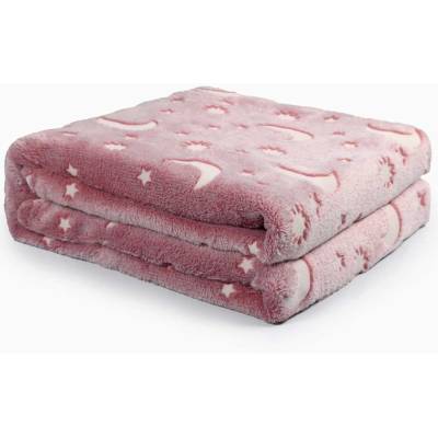 MANTA FLUOR  GRANDE LUNA ROSA 2