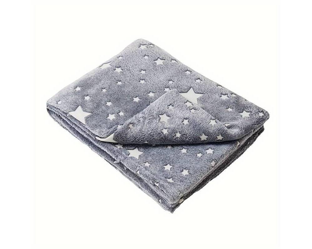 MANTA FLUOR  PEQUEÑA ESTRELLAS