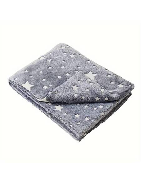 MANTA FLUOR  PEQUEÑA ESTRELLAS