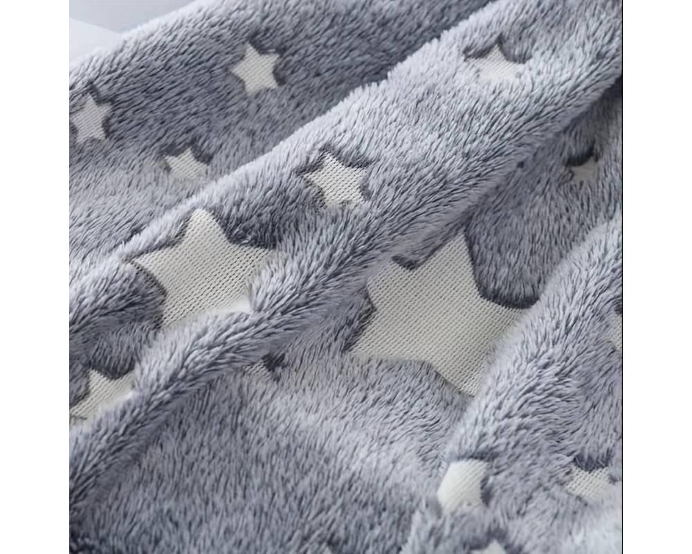 MANTA FLUOR  PEQUEÑA ESTRELLAS