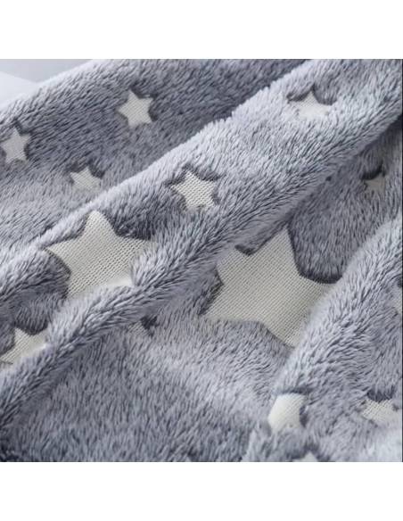 MANTA FLUOR  PEQUEÑA ESTRELLAS