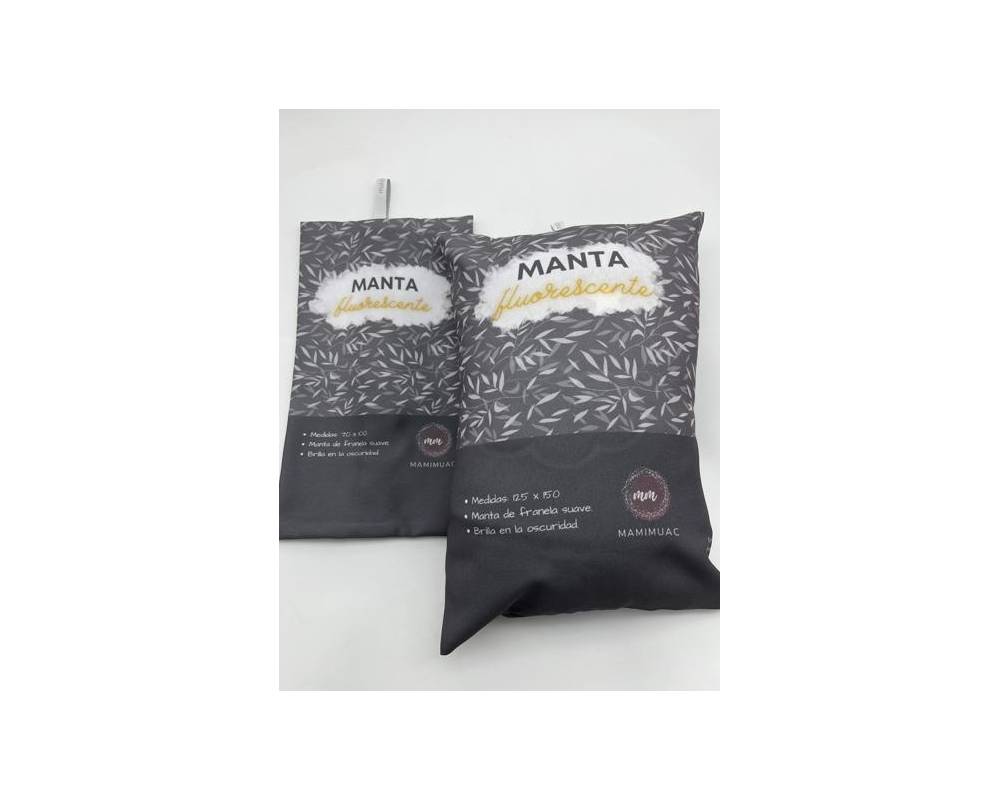 MANTA FLUOR  PEQUEÑA ESTRELLAS