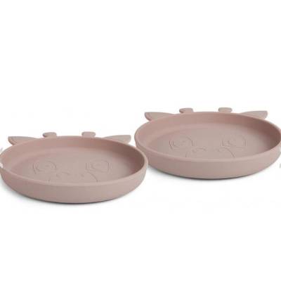NU117 Akila plato 2-pack Girafa Woodrose
