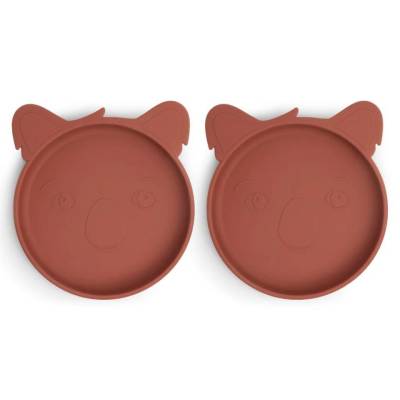 NU118 Akila plato 2-pack Koala Mahogany
