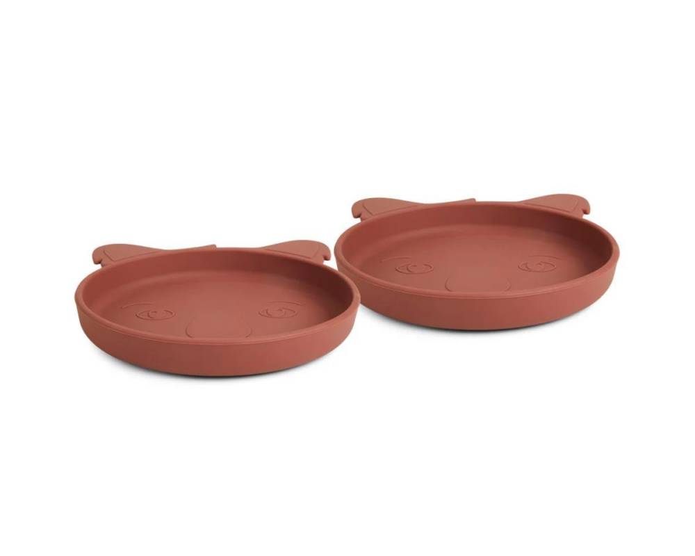 NU118 Akila plato 2-pack Koala Mahogany