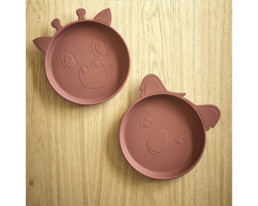 NU118 Akila plato 2-pack Koala Mahogany